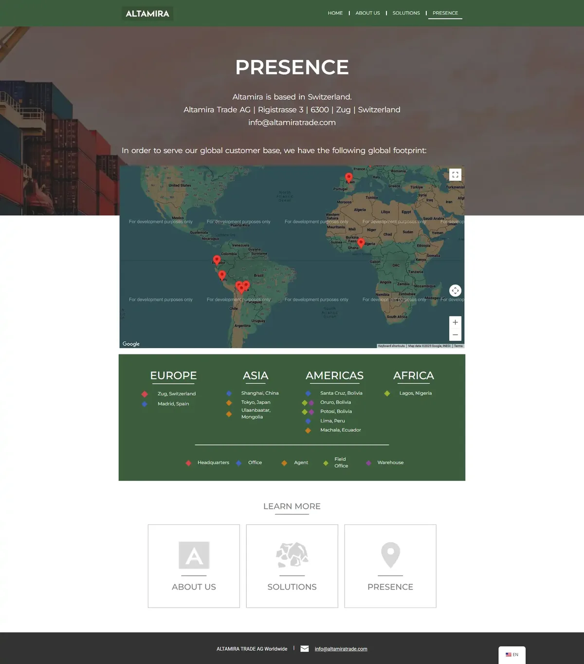 Altamira Trade AG interface detail, view 2, by Cristian Leyton