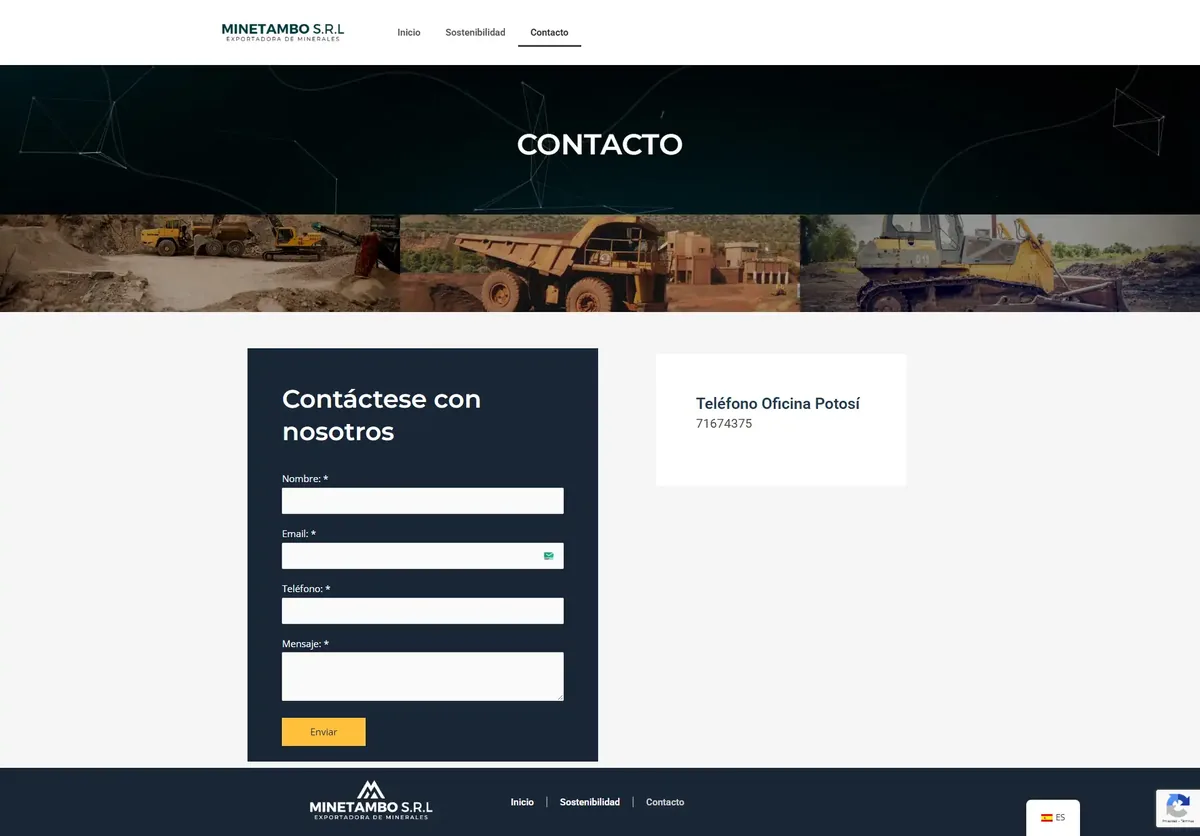 Minetambo interface detail, view 3, by Cristian Leyton