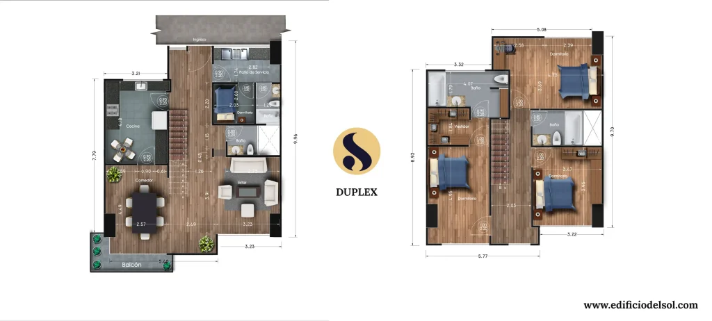 Edificio del Sol — duplex tipo, client project by Cristian Leyton
