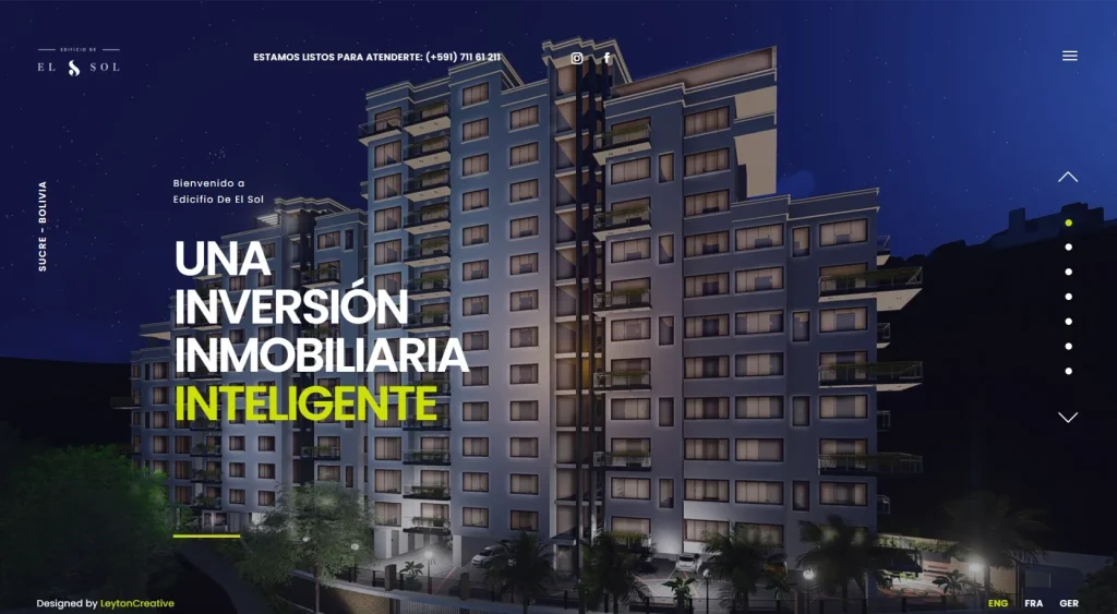 Edificio del Sol — home 1, client project by Cristian Leyton