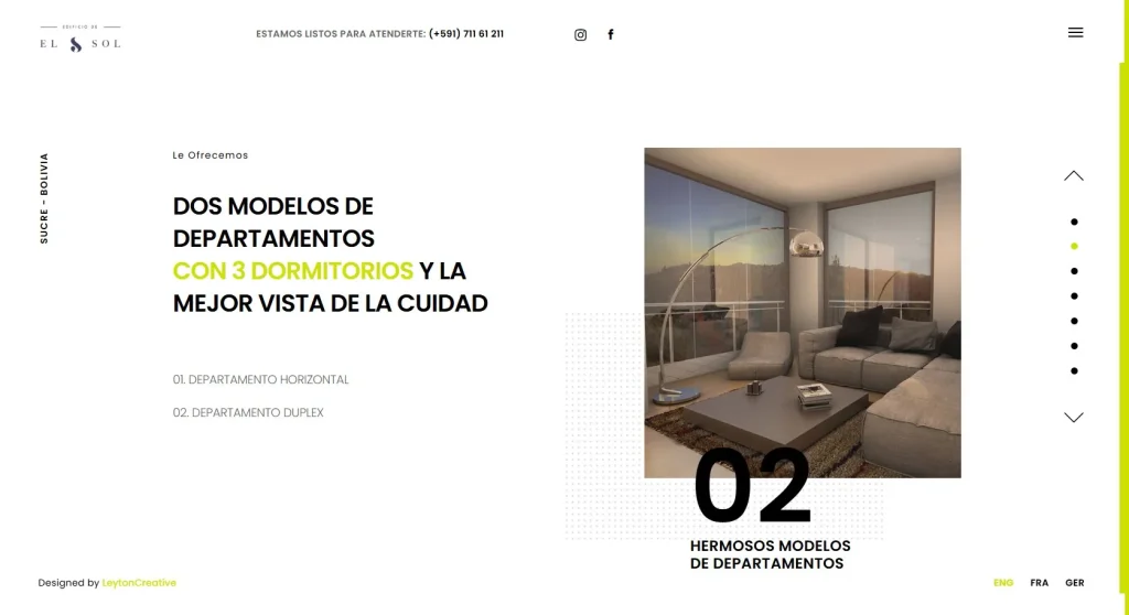 Edificio del Sol — home 2, client project by Cristian Leyton