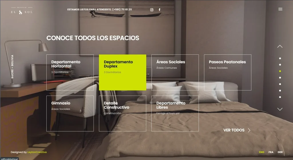 Edificio del Sol — home 3, client project by Cristian Leyton